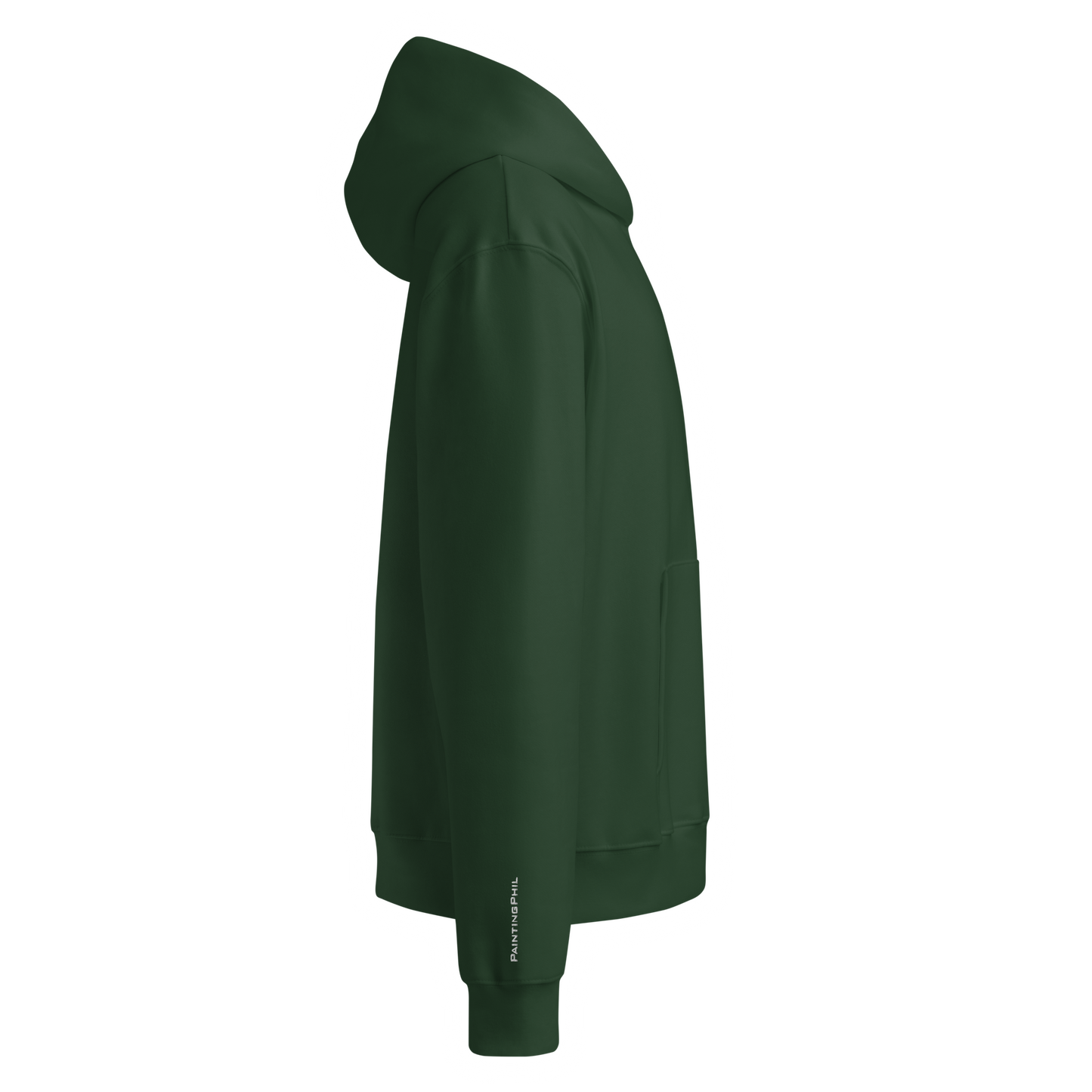 oversized Hoodie – White Lion Edition