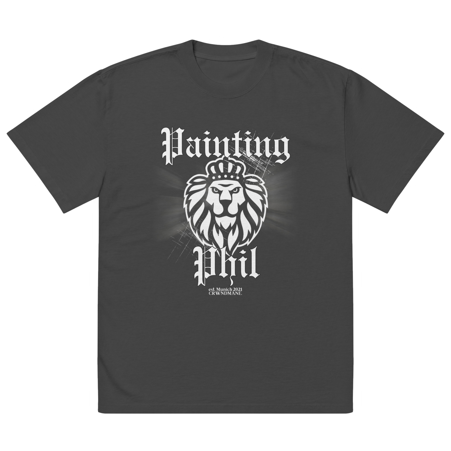 Munich Tour 2025 Tee – Oversized Streetwear im verwaschenen Bandtour-Look