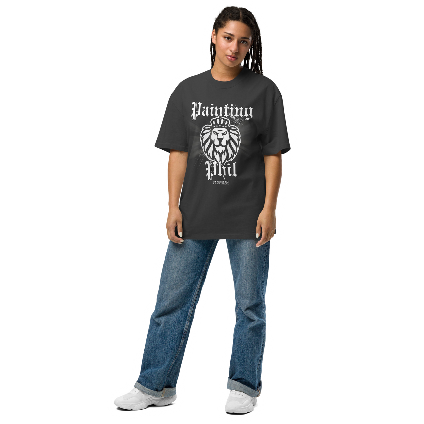 Munich Tour 2025 Tee – Oversized Streetwear im verwaschenen Bandtour-Look