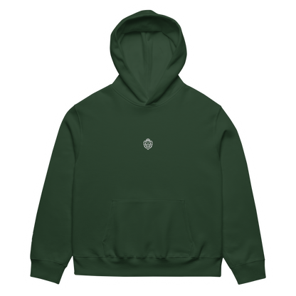 oversized Hoodie – White Lion Edition