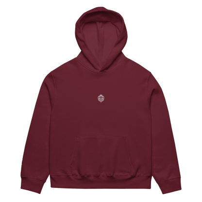 oversized Hoodie – White Lion Edition